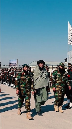 Afghan Forces Graduation Ceremony | Flag Raising, Salute & Takbir Chants 🇦🇫🔥 #shorts