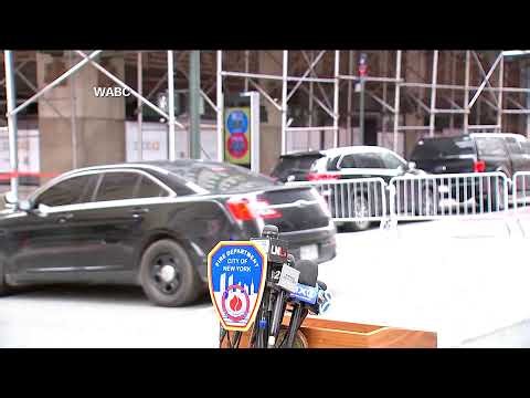 Manhattan high-rise support beams buckling