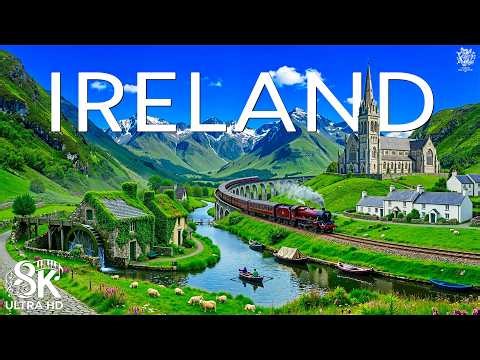 Ireland 8K | Emerald Cliffs, Atlantic Waves & Wild Celtic Landscapes – 8K UHD