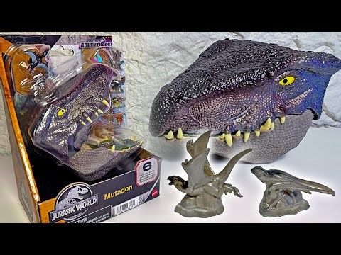 NEW MUTADON Playset! Jurassic World Rebirth Micro Adventures, Mutadon, Spinosaurus, T-Rex Mosasaurus