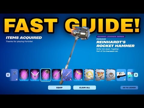How To COMPLETE ALL OVERWATCH ANSWER THE CALL BONUS GOALS QUESTS CHALLENGES in Fortnite! (Guide)