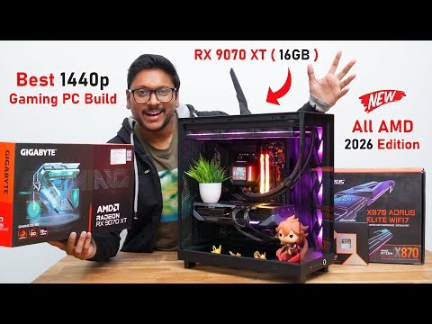 Best 1440p Gaming PC Build ..? 😱 All AMD Setup 2026 🔥