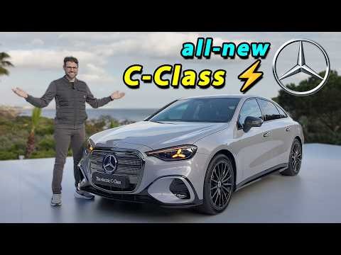 all-new Mercedes C-Class REVEAL 2027 (electric C-Class) - this instead BMW i3?