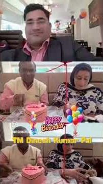 Birthday wishes for our DISTRICT 20 ADMIN MANAGER Toastmaster Dinesh SirJi 🌹.