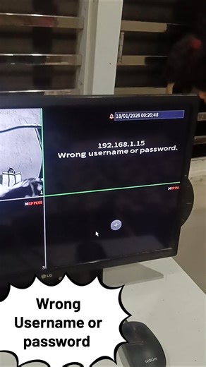 Wrong Username or password ! CP Plus NVR Password incorrect How to create password IP CAMERA #cctv