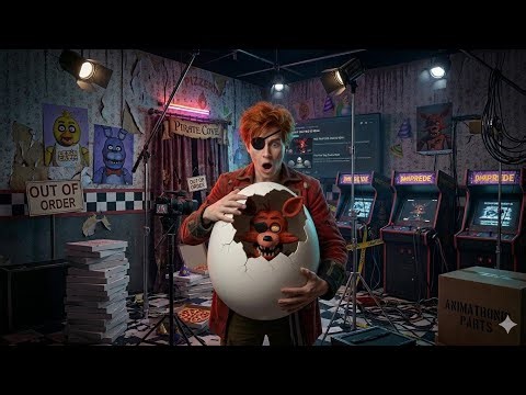 I Simulated FNAF Animators in Real Life🥚🥚🎵