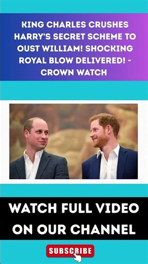 King Charles STOPS Harry COLD!
