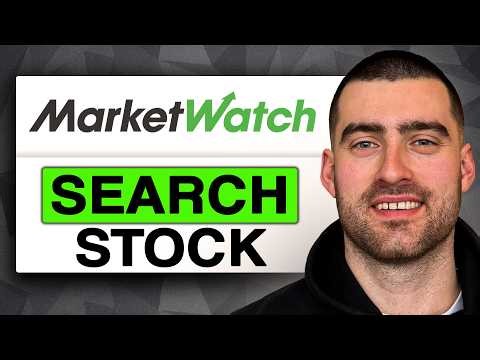 How to Search for a Stock on MarketWatch