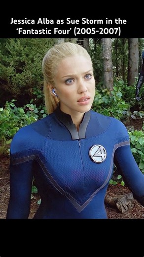 Jessica Alba as Sue Storm in the ‘Fantastic Four’ (2005-2007) #jessicaalba #fantasticfour #marvel