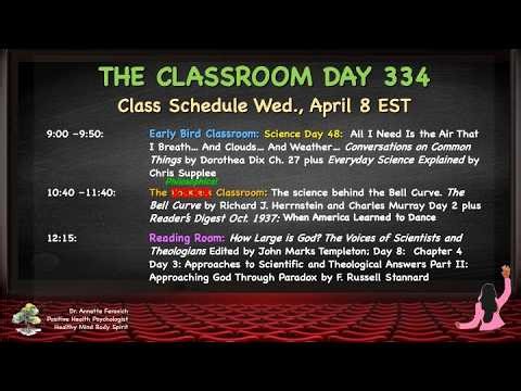 EARLY-BIRDS CLASSROOM DAY 334 l Conversation by Dorothea Dix l Dr. Annette Feravich, Teacher