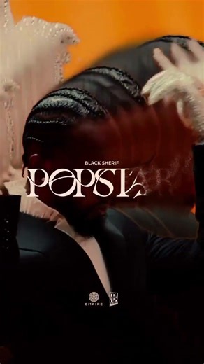 @BlackSherifMusic new era has finally arrived ⭐️💎 “PopStar” out now 🔥🇬🇭