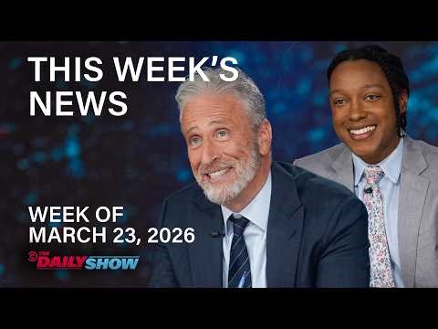 Jon on Trump's BS Iran Negotiations & Josh on ICE at Airports and Melania's Robot | The Daily Show