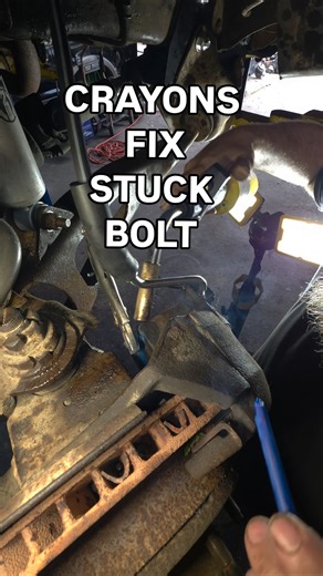 How to unstuck a bolt!