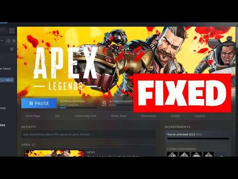 How To Fix Apex Legends Not Launching From Steam (2026) 🎮🔥