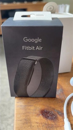 Google FitBit Air Unboxed #fitbitair #healthmonitor #exercise
