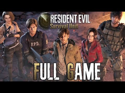 RESIDENT EVIL SURVIVAL UNIT Gameplay Walkthrough FULL GAME (4K 60FPS) No Commentary