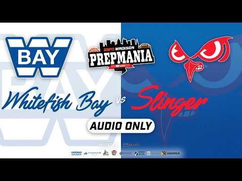 🔴 LIVE AUDIO ONLY: WIAA D2 State Championship: #1 Slinger vs #3 Whitefish Bay | PrepMania