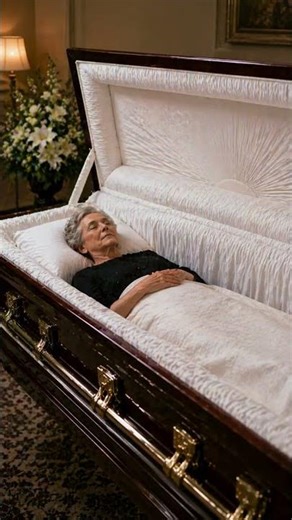 Why Are Legs Covered in a Funeral Casket?