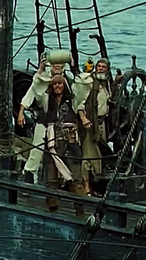 Johnny Depp as Captain Jack Sparrow in Pirates of the Caribbean: At World's End