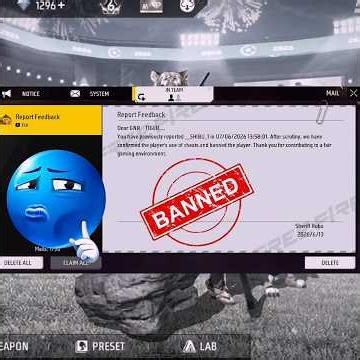 HACKER KI I'D BAN ON LIVE THANK YOU GARENA #freefire #funny #shorts