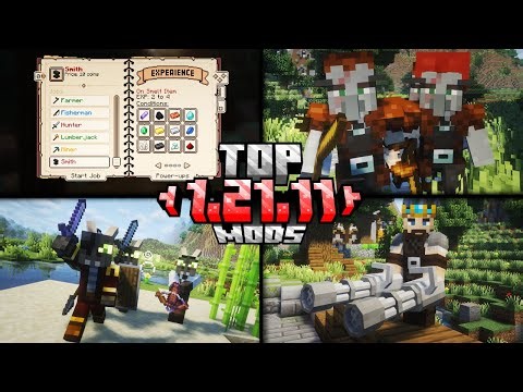 Top 10 Minecraft 1.21.11 Mods! (Forge/Fabric/NeoForge)