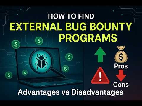 How To Find External Bug Bounty Programs - Advantages && Disadvantages