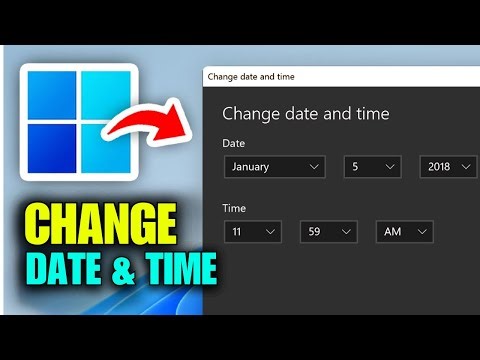 How To Change Date And Time On PC