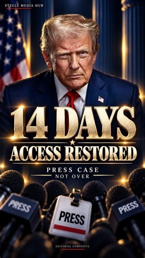 White House Press Access: What the 14-Day Order Actually Means #Shorts
