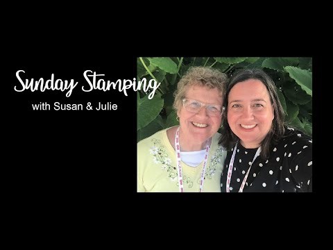 Sunday Stamping Ep 240: Stampin' Up! Lovely & Beautiful Suite Curtain Fold Card