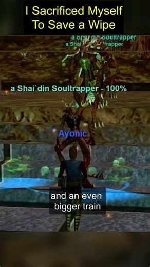 I died to save the group in EverQuest