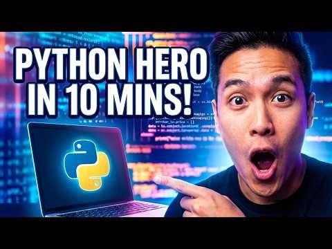 Master Python Basics in Just 10 Minutes