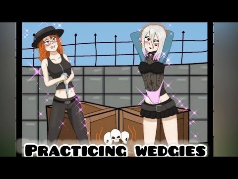 Girl reporter wedgie, girls practicing wedgies | Comic Dub