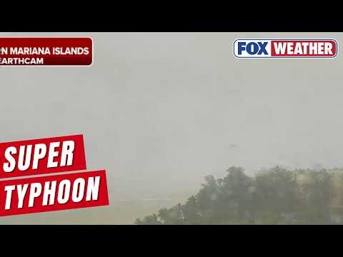 Super Typhoon Sinlaku Slams Northern Mariana Island, Potentially Causing Devastating Impacts
