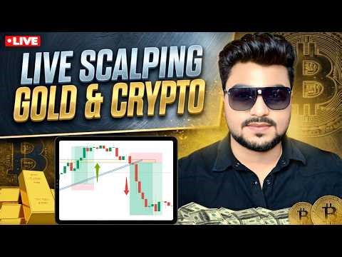 Crypto Gold Scalping Live Trading 29th Apr 2026 | #goldtrading #cryptotrading #bitcoin