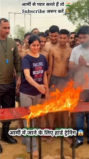 Girls Army Fire Drill 🔥 Indian Army Training