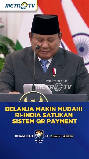 BELANJA MAKIN MUDAH! RI-INDIA SATUKAN SISTEM QR PAYMENT #shorts