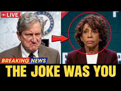 JUST IN : Maxine Waters vs John Kennedy: The 9-Minute Drive That Changed Everything