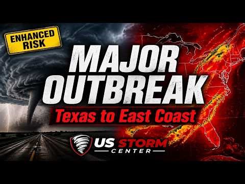 Severe Weather Outbreak: Live Aerial Coverage & Expert Map Analysis