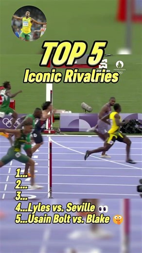 Top 5 Most Iconic Modern Sprinting Rivalries Of All Time!