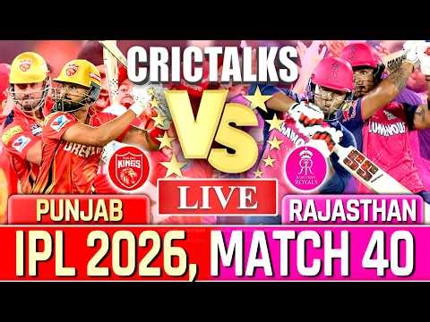 Live: PBKS vs RR Live Match Today, IPL 2026 Live Cricket Score & Commentary, Punjab vs Rajasthan