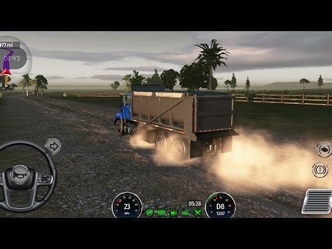 Driving "demolisher 901 Hd" And upgrading it's gearbox and engine in "truck simulator USA evo".