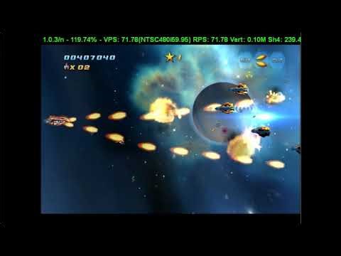 Emulator NullDC Dreamcast Sturmwind Shmup Nave Navinha video juego