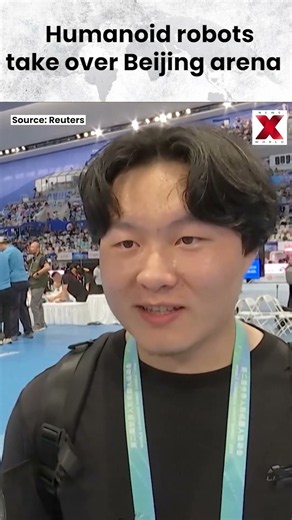 Humanoid Robots Battle in Kickboxing, Sprinting and Taichi at Beijing Robot Games | NewsX World