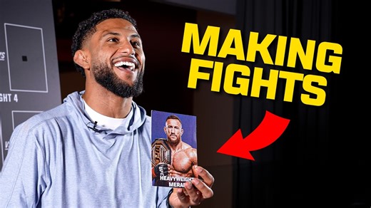 UFC Fighter's Become Matchmakers For A Day