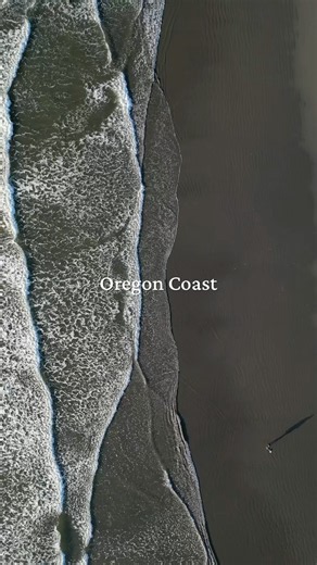 Seaside beach Oregon coast