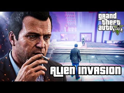 Michael is High On Weed & Invaded Alien - GTA 5 Story Mode Missions Mission GTA V Gameplay