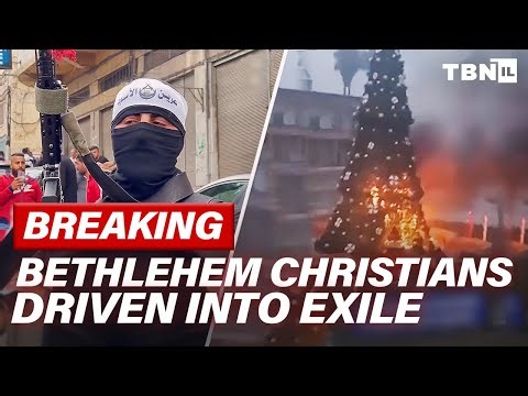 BREAKING: Bethlehem Christians DRIVEN INTO EXILE By Radicalized Islamic Forces | TBN Israel
