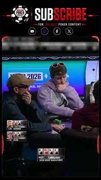 Sixes Take An Aggressive Line Against Aces #poker #wsop #shorts