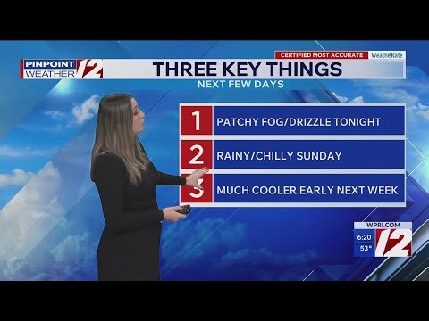 WPRI 12 Weather Forecast 4/18/26