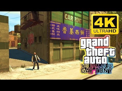GTA IV THE BALLAD OF GAY TONY Drug Wars Misson 9 | PC Game | 4K Quality | RTX Graphics | Game Zone